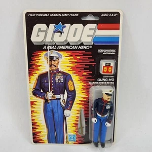 1987 GUNG-HO VESTIDO AZUL GI JOE SIN USAR, EN CAJA, FIGURA DE ACCIÓN ORIGINAL DE COLECCIÓN HASBRO ARAH - Imagen 1 de 7