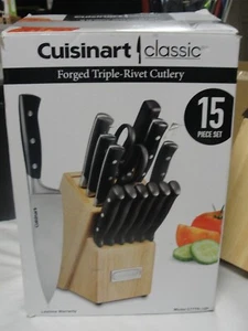 15 piece Cuisinart knife set - Picture 1 of 4