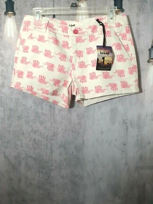 Pantalones Cortos Bebop Rosa Elefante Juniors Talla 7 Foto 1 de 4