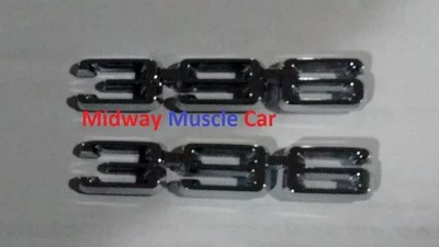 396 Fender Emblem pair 69 70 Chevy Chevelle El Camino - Image 1 of 3