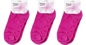 3 Pair Beauty 360 Comfort SPA LOUNGE SOCKS, Pamper & Soothe your feet, size 5-11 - Picture 1 of 4