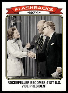 2023 Topps Heritage News Flashbacks #NF-10 Nelson Rockefeller
