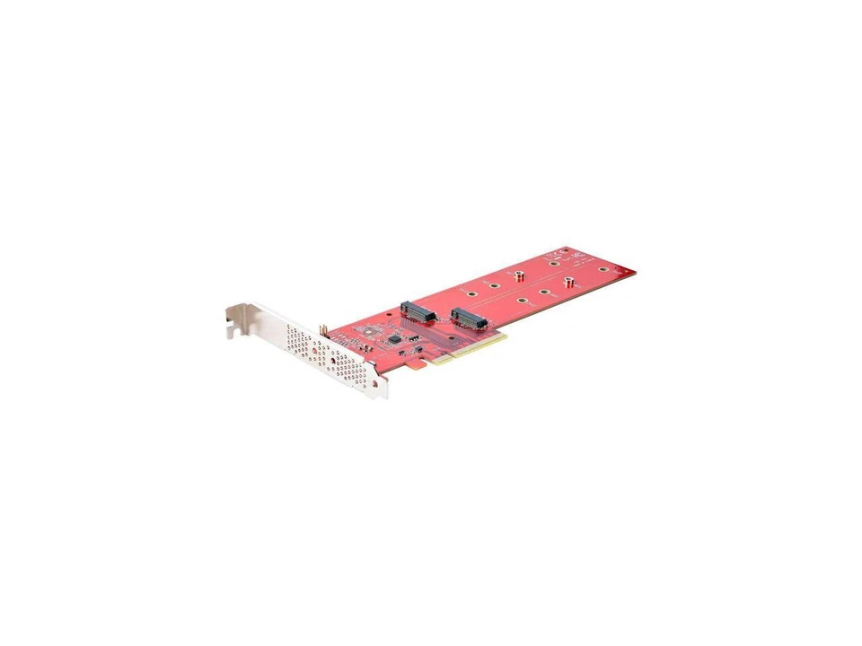 StarTech Dual M.2 PCIe SSD Adapter Card DUALM2PCIECARDB - Image 1 of 4
