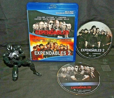 The Expendables / The Expendables 2 Double Feature [Blu-Ray] MINT  Foto 1 de 2