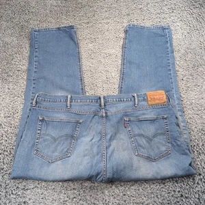 Jeans Levis 541 uomo 44X32 blu lavaggio medio invecchiato casual dritto elasticizzato - Foto 1 di 10