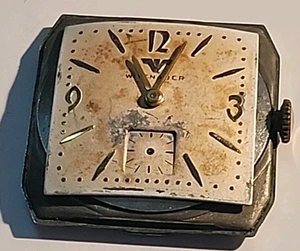 VINTAGE WITTNAUER WIND-UP 17J 11BG3 WATCH MOVEMENT WORKS NEEDS SECONDS HAND  - Picture 1 of 8