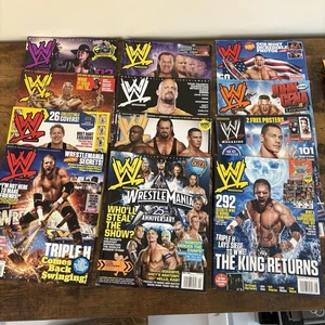 A- Riesiges Lot 21 WWE Wrestling Magazine von 2007-2011 John Cena Edge Undertaker - Bild 1 von 6