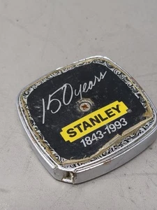 Vintage STANLEY 150 Years Anniversary Pocket Tape Measure Decorative Engraving - Picture 1 of 9