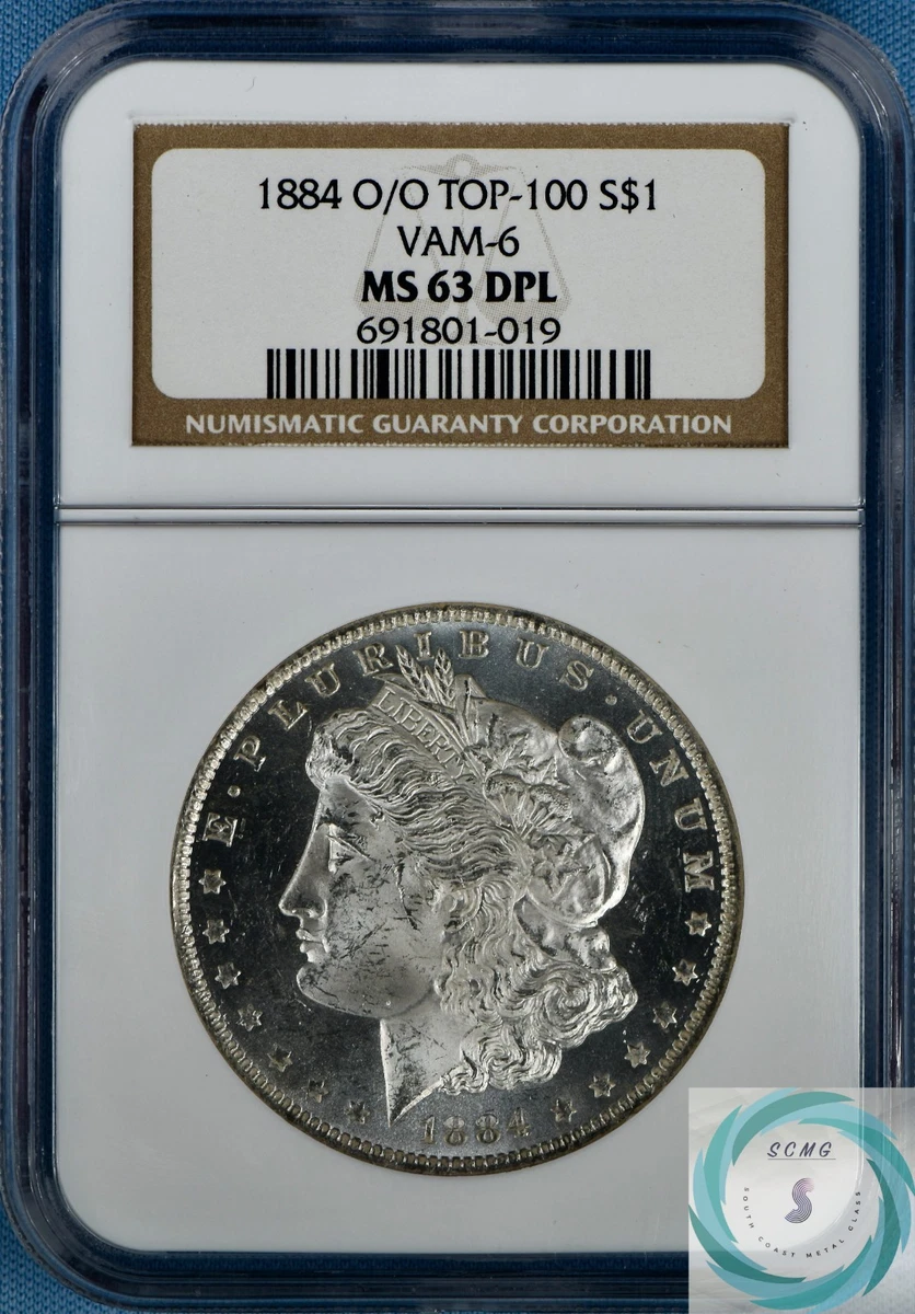 MS 63 Graded 1884 Year Morgan US Dollars (1878-1921) for sale | eBay