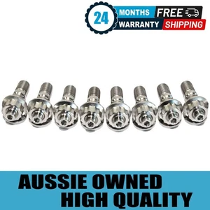 Titanium Exhaust Manifold Stud Kit For Toyota Land Cruiser 1KZ-TE 3.0L - Picture 1 of 5