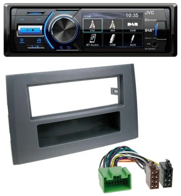 JVC Bluetooth MP3 USB DAB Autoradio für Volvo XC90 (16 Pin, 2002-2014) - Bild 1 von 4