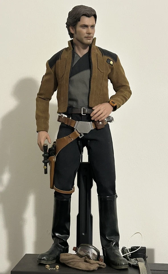 Hot Toys MMS492 Star Wars Han Solo 1/6 (Deluxe Version) complete  - Image 1 of 4
