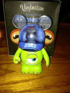 Mike Wazowski 3" Vinylmation Monsters University Series Pixar Sulley - Imagen 1 de 2
