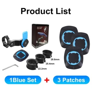 Kit Support Téléphone Moto Vélo Support Guidon Anti Vibration Quad Lock - Photo 1 sur 44