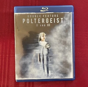Poltergeist II III Blu-Ray Horror Paranormal Scary Thriller Movie 2 Disc - Picture 1 of 4
