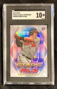 2023 Topps Chrome Stars of MLB Adley Rutschman RC #SMLBC-22 GM SGC 10 61223 - Picture 1 of 2