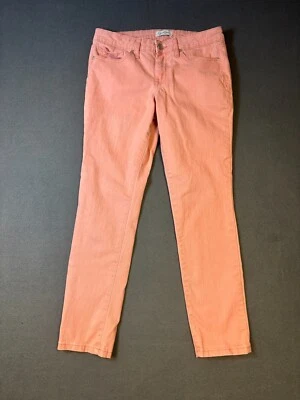Jessica Simpson Jeans Women's Size 6/28 Pink Rolled Crop Skinny Low Rise Stretch - Image 1 of 4