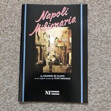 Napoli Milionaria 1991 National Theatre Programme: Ian McKellen, Mark Strong