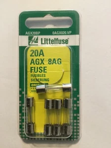 0AGX020.VP Littelfuse 20 Amp AGX Sicherung - KFZ AGX20BP - Bild 1 von 5