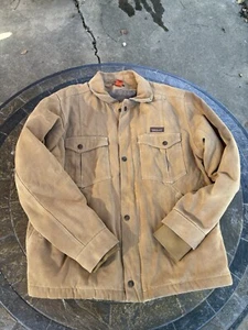 Patagonia gefütterte Baumwolle Canvas Arbeitskleidung Outdoor Herren Gr. XL - Bild 1 von 13