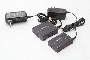 Startech.com ST121HDBTE HDMI Over CAT5 Transmitter Receiver Set N23 - Picture 1 of 7
