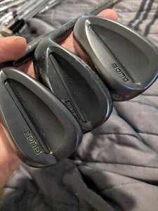 Right Ping glide 2.0 stealth wedge set.50,56,60.black,blue.graphite - Picture 1 of 8