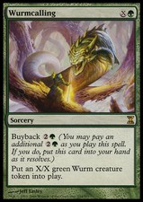 Wurmcalling - Time Spiral - LP, English MTG Magic FLAT RATE SHIP
