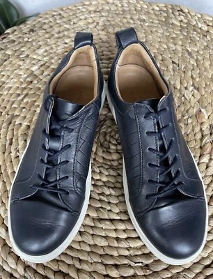 Whistles navy leather lace up shoes sneakers EU 36 / UK 3 - Image 1 of 4
