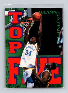 1995 Signature Rookies Fame and Fortune Top Five #T5 Kevin Garnett