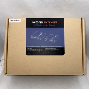 HDMI Extender point to point ipcolor KVM p2p extender 4k60 70m- 301214K - Picture 1 of 4