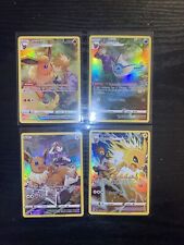 Eevee Flareon Vaporeon Jolteon Trainer Gallery Set - TG01 TG02 TG04 TG11 - M/NM