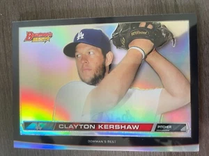 2015 Bowman's Best Clayton Kershaw #HDH-CKE Hi-Def Heritage rifrattore spesso - Foto 1 di 2