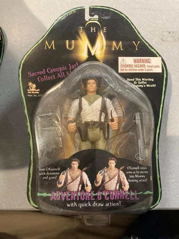 Complete Set 8 1998 The Mummy Figures O'Connell Impaled Severed Princess MOC FZ Cover