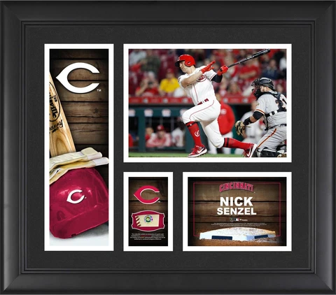 Nick Senzel Cincinnati Reds Player Plaques and Collage Cover