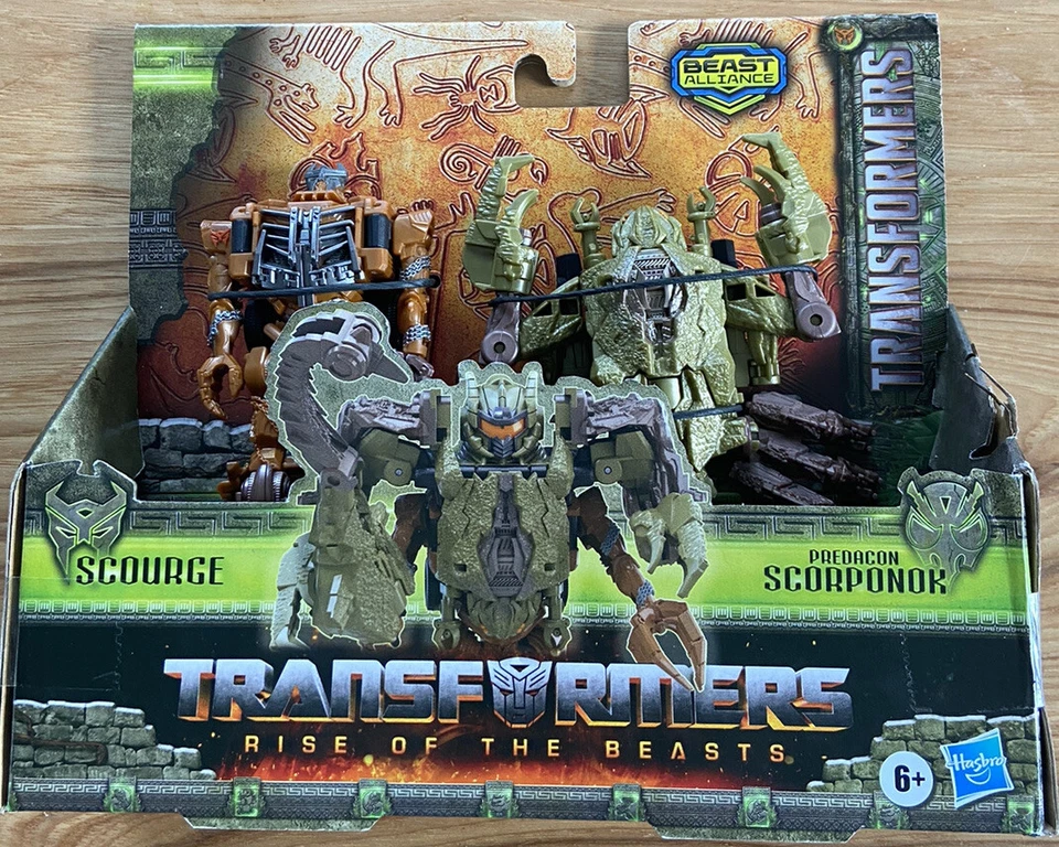 Transformers Scourge And Scorponok 2 Figure Series Beast Alliance HASBRO