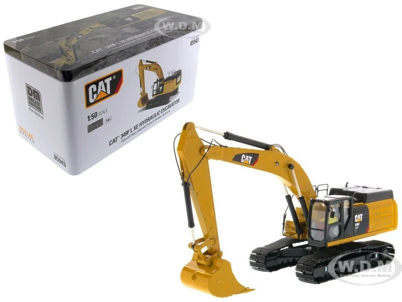 Diecast Masters CAT 349F L Xe 1:50 Hydraulic Excavator - Yellow (85943)