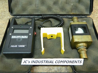 CITO  ROTOFLOW 3 Model RSL-0808 .5-10 GPM With Digital Readout Flow Sensor - Image 1 of 4