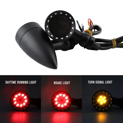 For Honda Shadow Spirit Aero 750 VT750C LED Blinker Brake Turn Signal Tail Light - Image 1 of 4