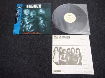 LP  Tobruk / Wild On The Run / EMS-81727 / With OBI Japan Vinyl - Image 1 of 4