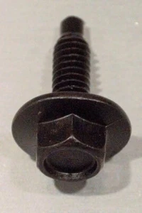 Body Bolts 1/4"-20 x 7/8" Body Washer Bolts Black 25 Pack - Picture 1 of 1