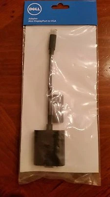 Brand New Genuine Dell Mini Display Port to VGA Adapter  - Image 1 of 4