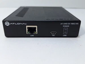 Atlona AT-UHD-EX-100CE-RX 4K/UHD HDMI HDBaseT Receiver - Picture 1 of 4
