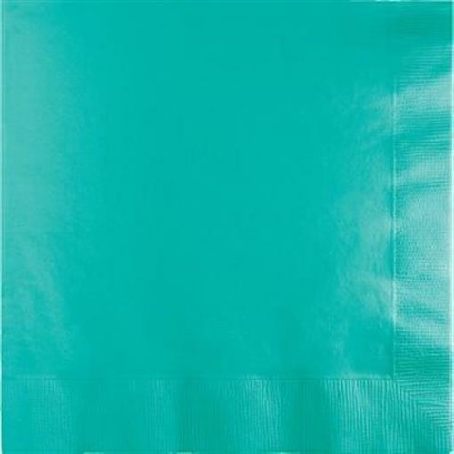 Teal 3 Ply Dinner Paper Napkins 25 Per Pack Teal Party Tableware 