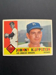1960 Topps Johnny Klippstein #191 - Picture 1 of 2