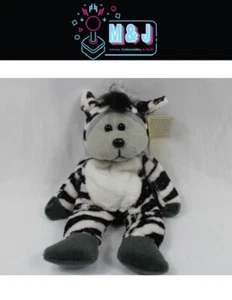 Beanie Kids ZENA THE ZEBRA BEAR Plush Toy New - Picture 1 of 4