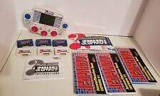 Jeu vintage 1999 Tiger Electronics JEOPARDY DELUXE EDITION & 6 CARTOUCHES ETC.