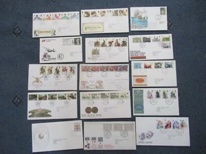 Lote de trabajo de fundas primer día GB Gran Bretaña (CW3) - Imagen 1 de 1