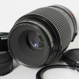 Canon New FD Macro 100mm f/4 MF NFD Lens + Macrolite Adapter 52 + BW-58C Japan - Picture 1 of 14