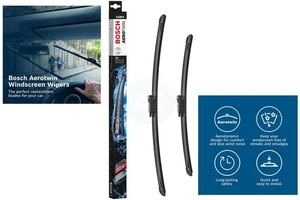 BOSCH OEM AERO TWIN FRONT WINDSCREEN WIPER BLADES PAIR 600mm 400mm A930S - Picture 1 of 1