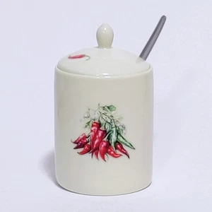 Barattolo ceramica condimento - Foto 1 di 4